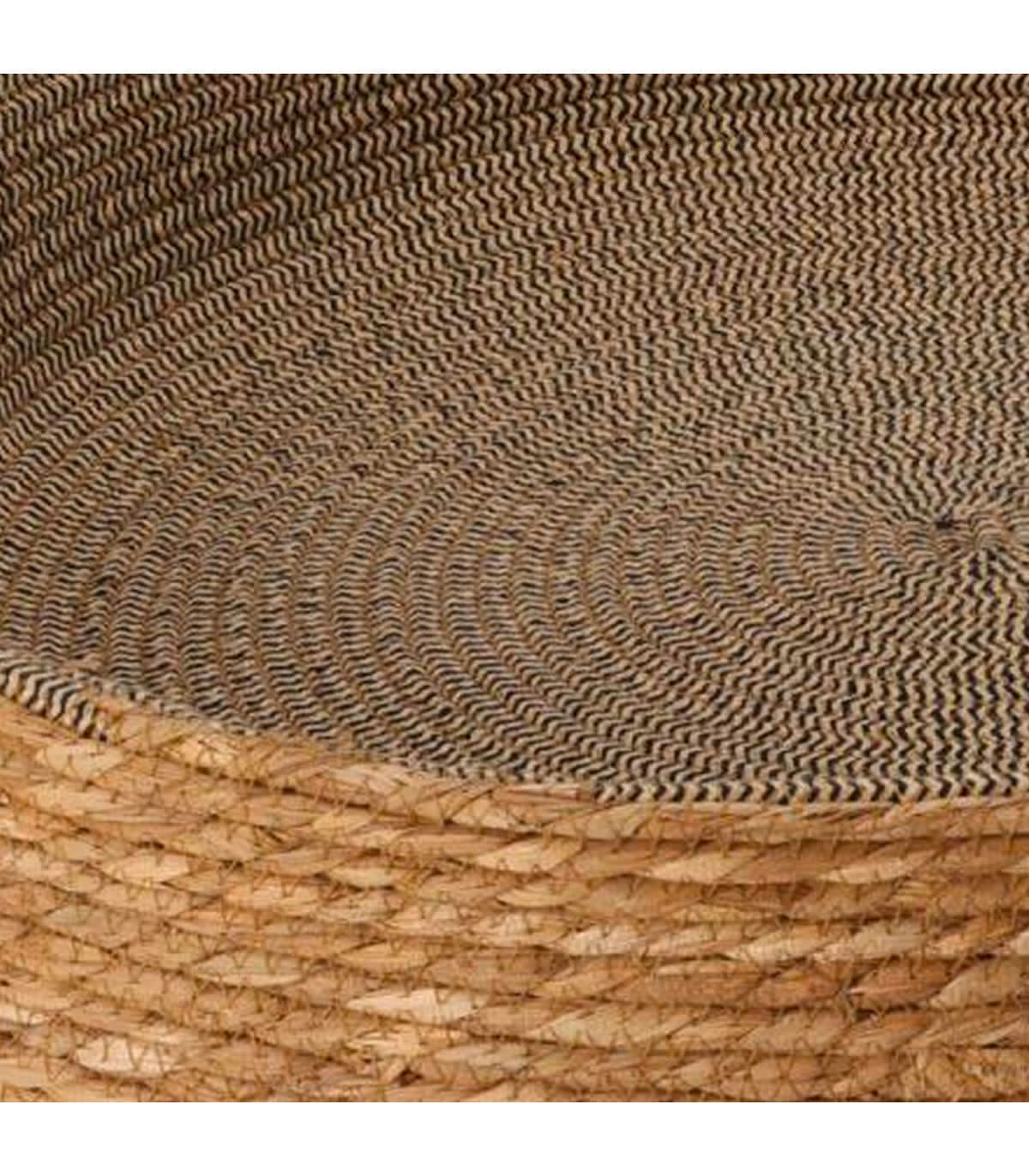 Wadiga Panier Pour Chien Ou Chat En Rotin Tressé 60x60x10cm