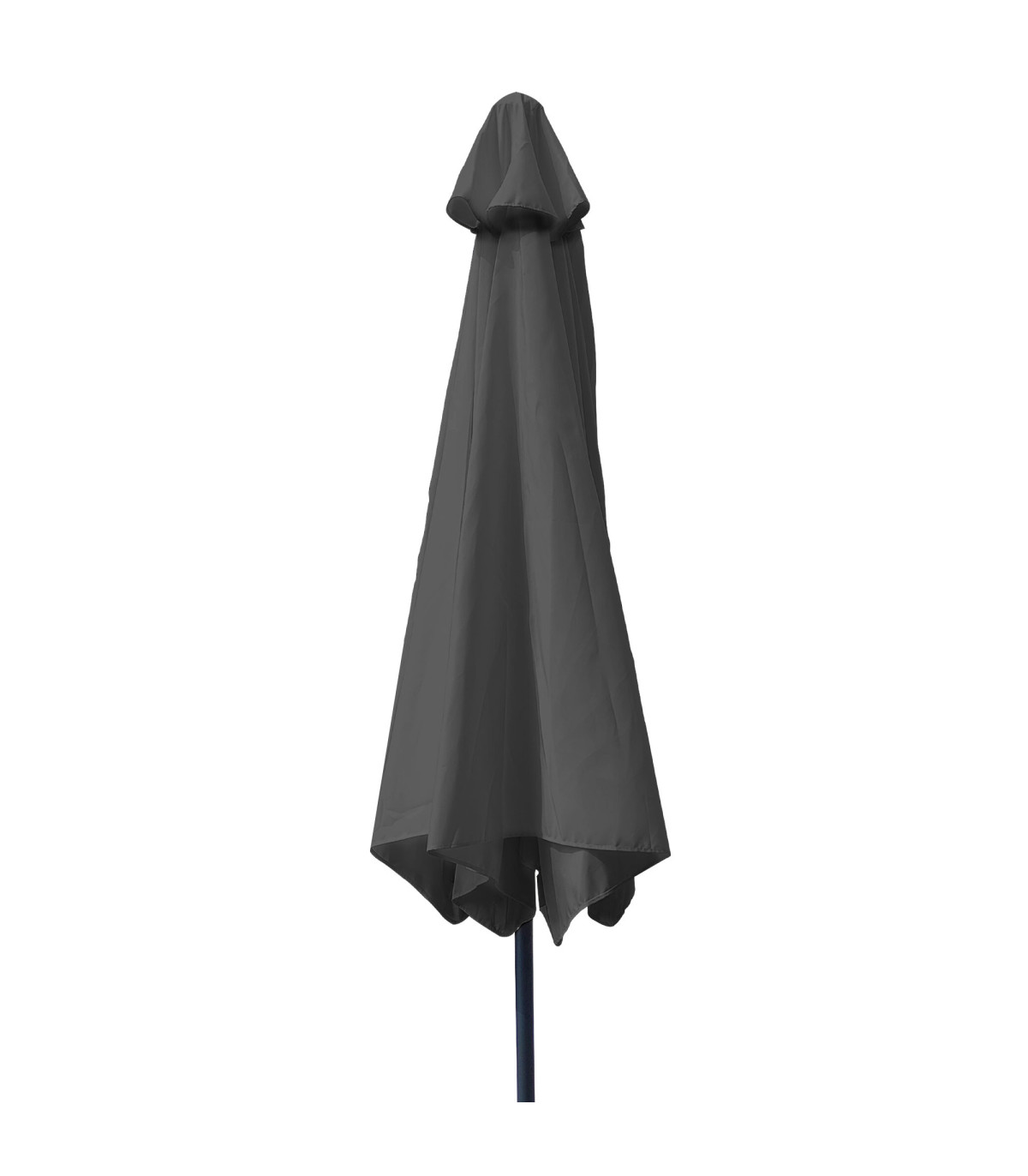 Wadiga Parasol Gris Anthracite Ouverture à Manivelle 200x300cm