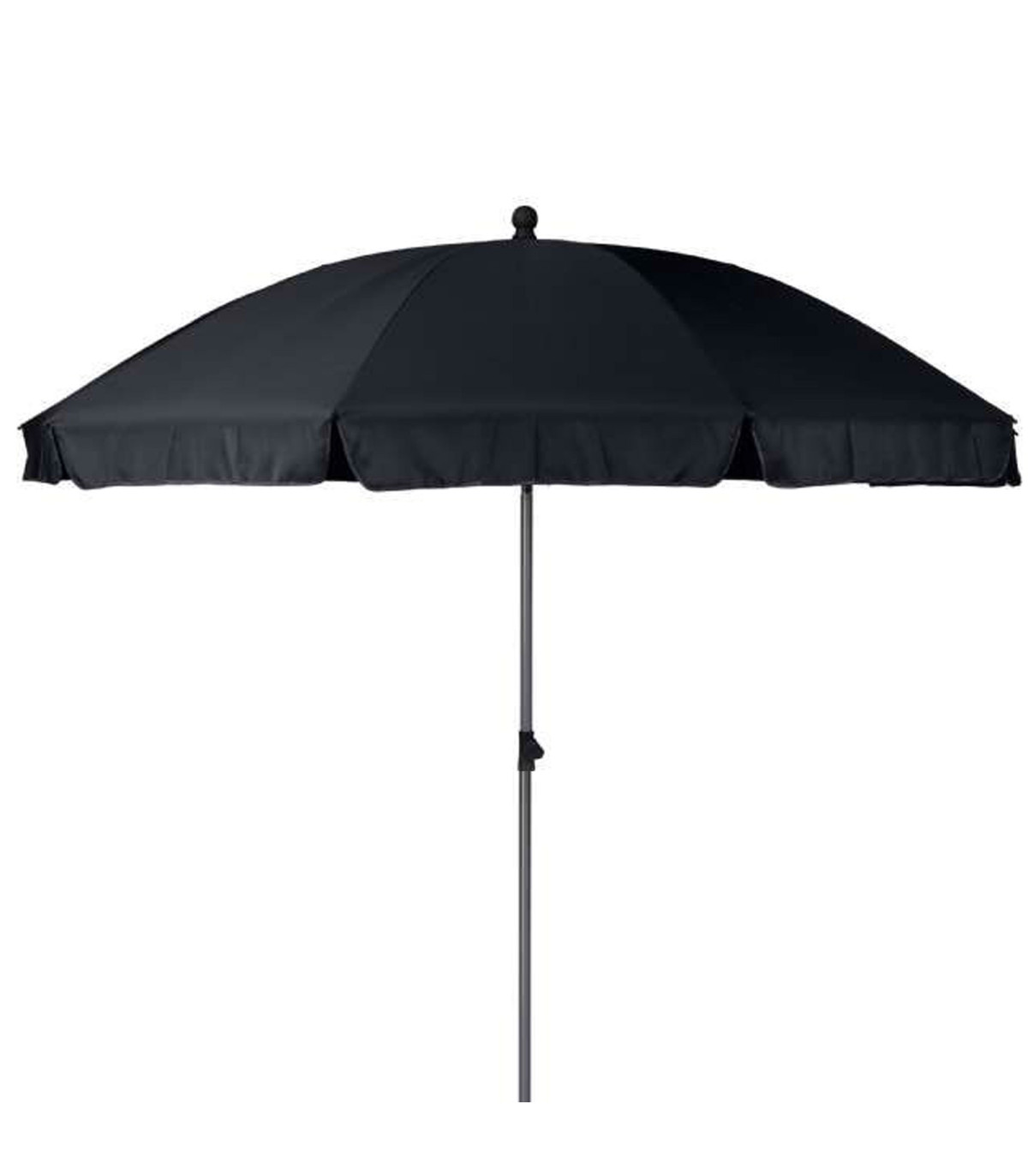 wadiga Parasol inclinable gris foncé diamètre 250cm