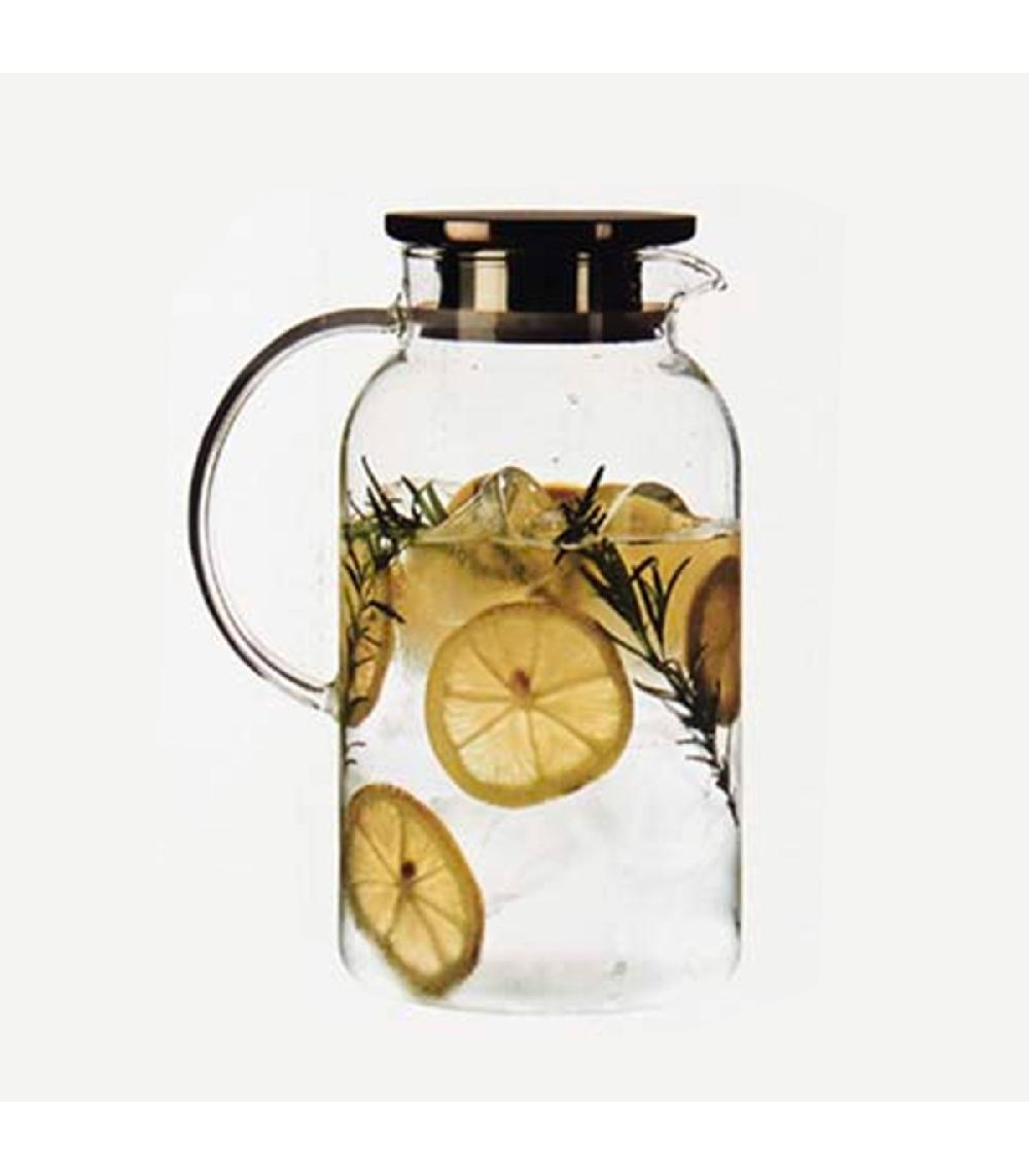 Wadiga Pichet à Eau Ou Jus De Fruits Couvercle Inox 1.9L