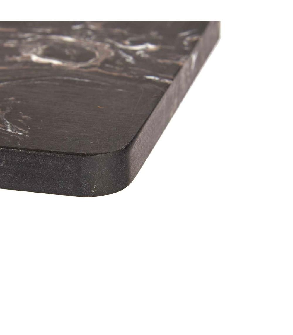 Wadiga Planche à Découper En Acacia Et Marbre Noir - 30x15x1.3cm