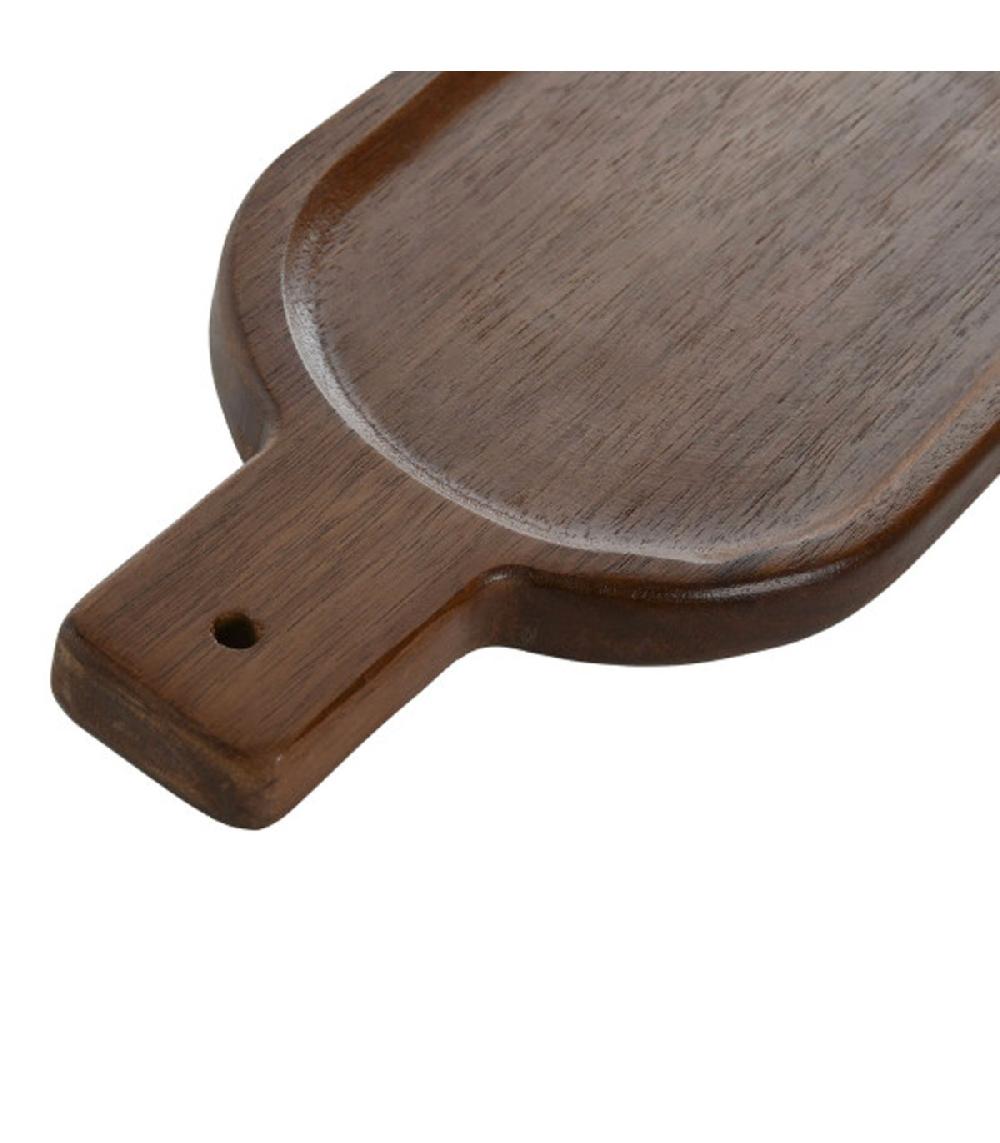 Wadiga Planche à Découper En Bois D'acacia 35.5x14x2cm