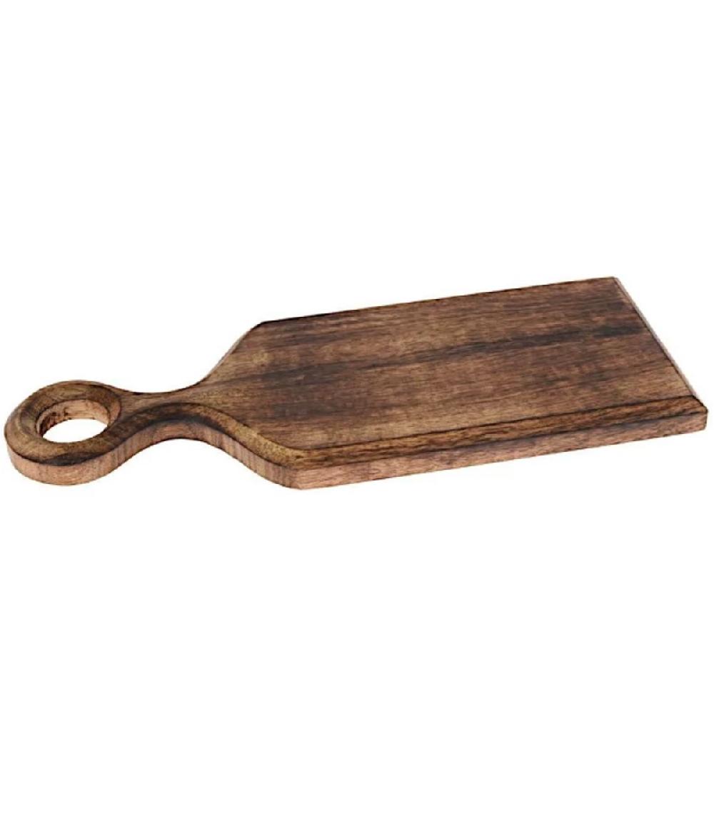 wadiga Planche à découper en bois de mangue 14x38cm