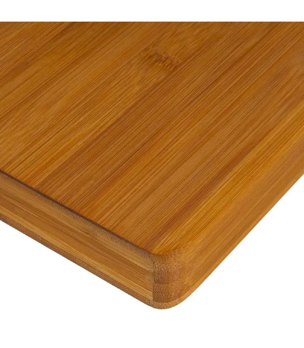 Wadiga Planche à Découper épaisse En Bambou 28x28x3.5cm