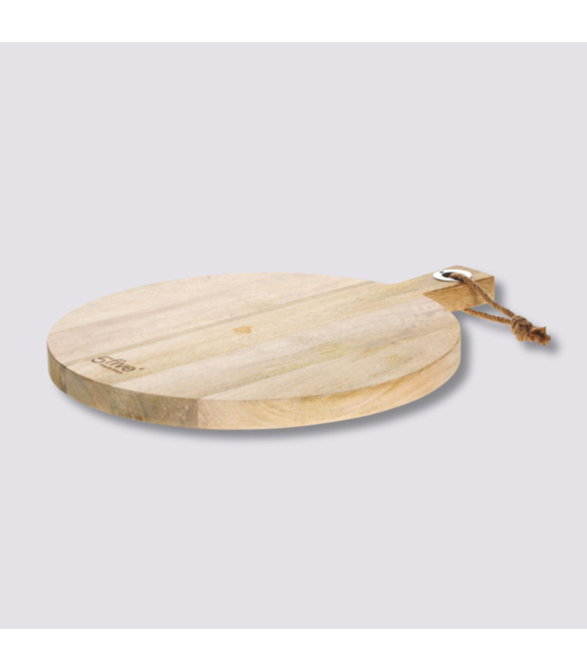 Wadiga Planche à Découper Ronde En Bois De Manguier