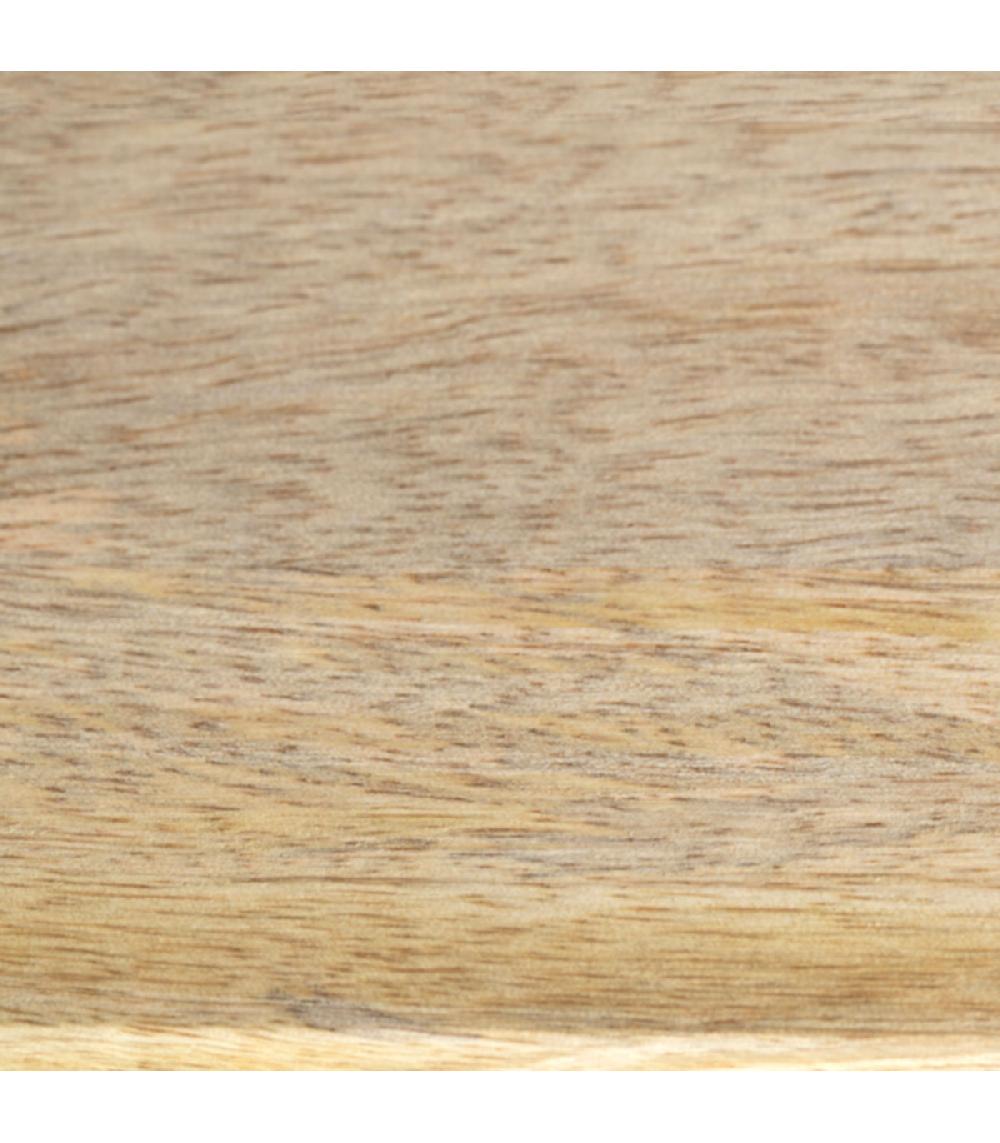 Wadiga Planche à Découper Ronde En Bois De Manguier