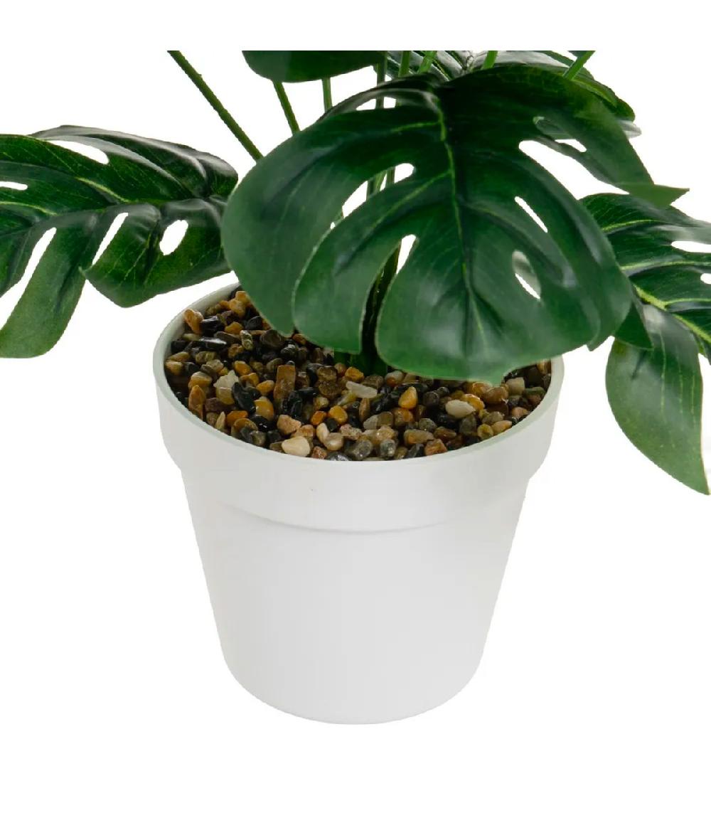 Wadiga Plante Artificielle D'intérieur Monstera 38cm