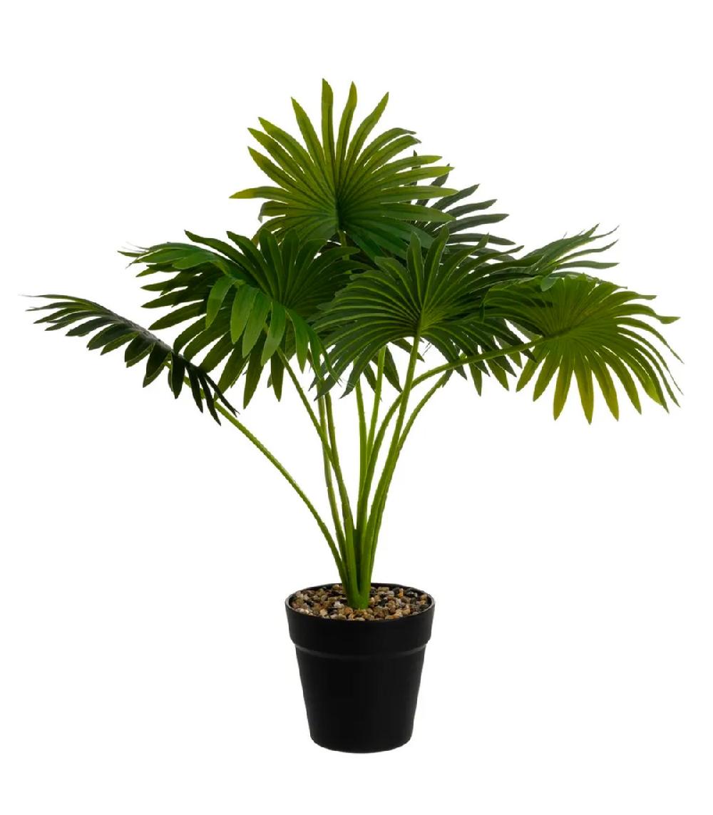 wadiga Plante artificielle d'intérieur palmiers 60cm