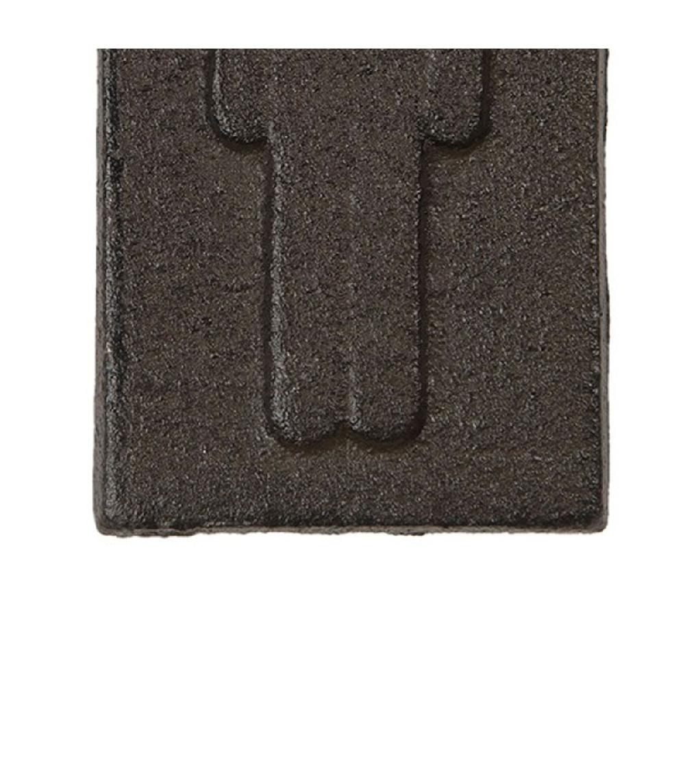 Wadiga Plaque De Porte WC Signalétique Hommes En Métal Marron 6x11cm