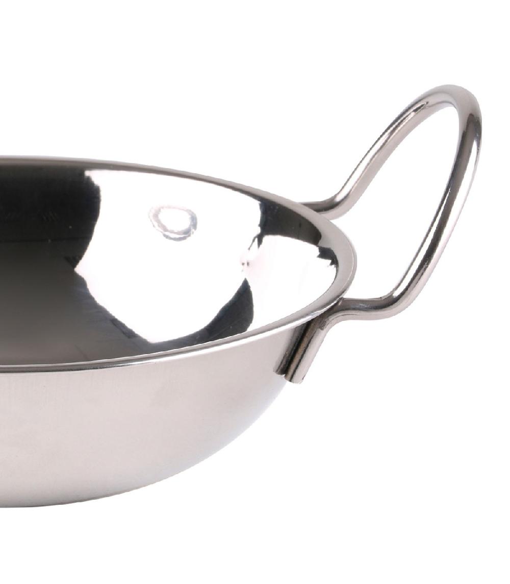 Wadiga Plat Balti Pour Sauce Avec Poignées - Diamètre 15cm
