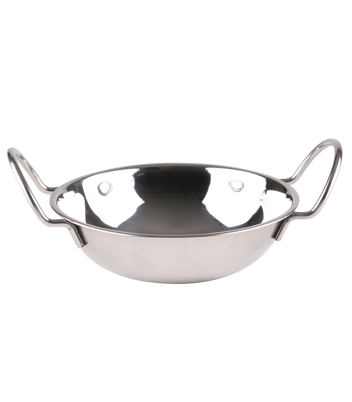 wadiga Plat Balti pour sauce avec poignées - Diamètre 15cm