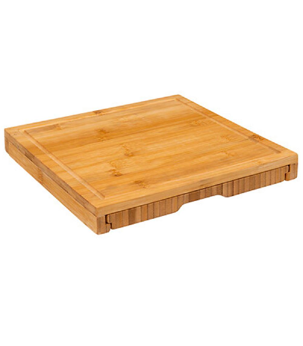 Wadiga Plateau à Fromages Et Couteaux De Service 30x30x3.6cm