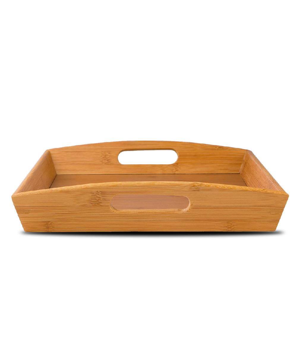 Wadiga Plateau En Bambou Rectangulaire 43.5x29.5x4cm