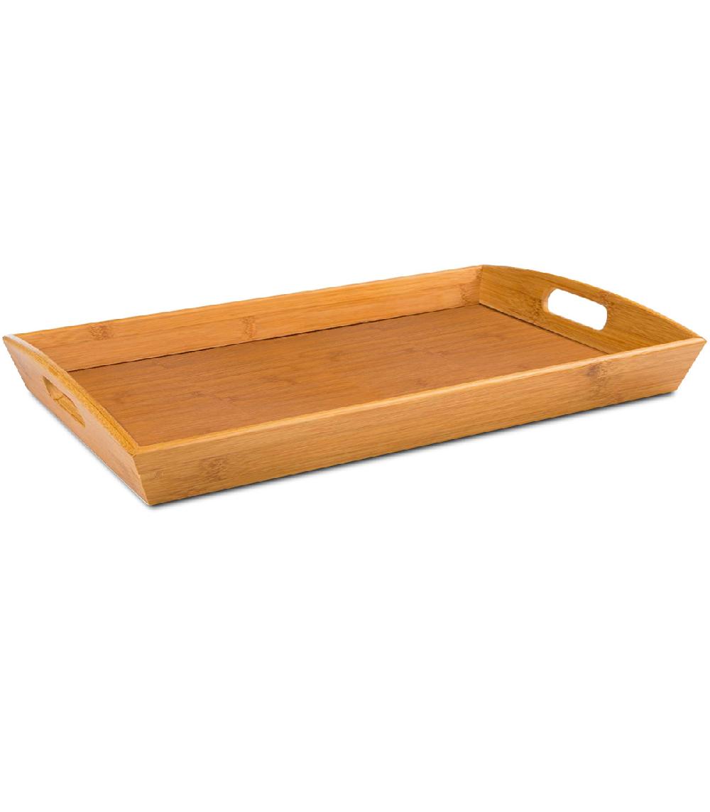 wadiga Plateau en bambou rectangulaire 43.5x29.5x4cm