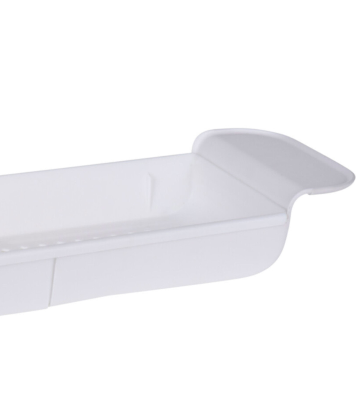 Wadiga Pont De Baignoire En Plastique Blanc Extensible - 55 à 78cm