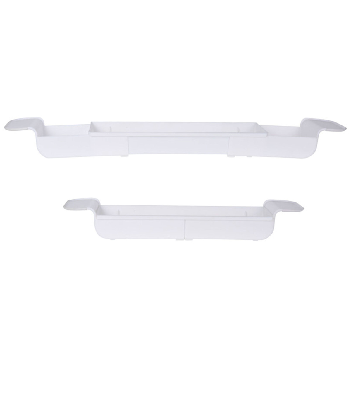 Wadiga Pont De Baignoire En Plastique Blanc Extensible - 55 à 78cm