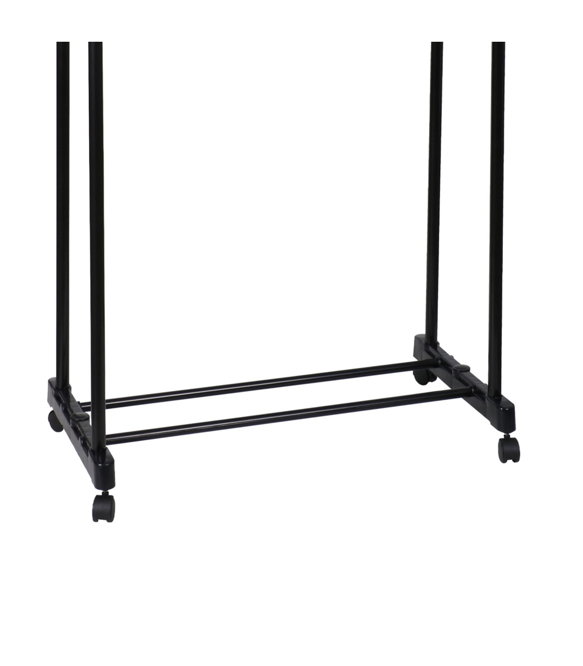 Wadiga Portant Vêtements Double Extensible En Hauteur 80x42x170cm