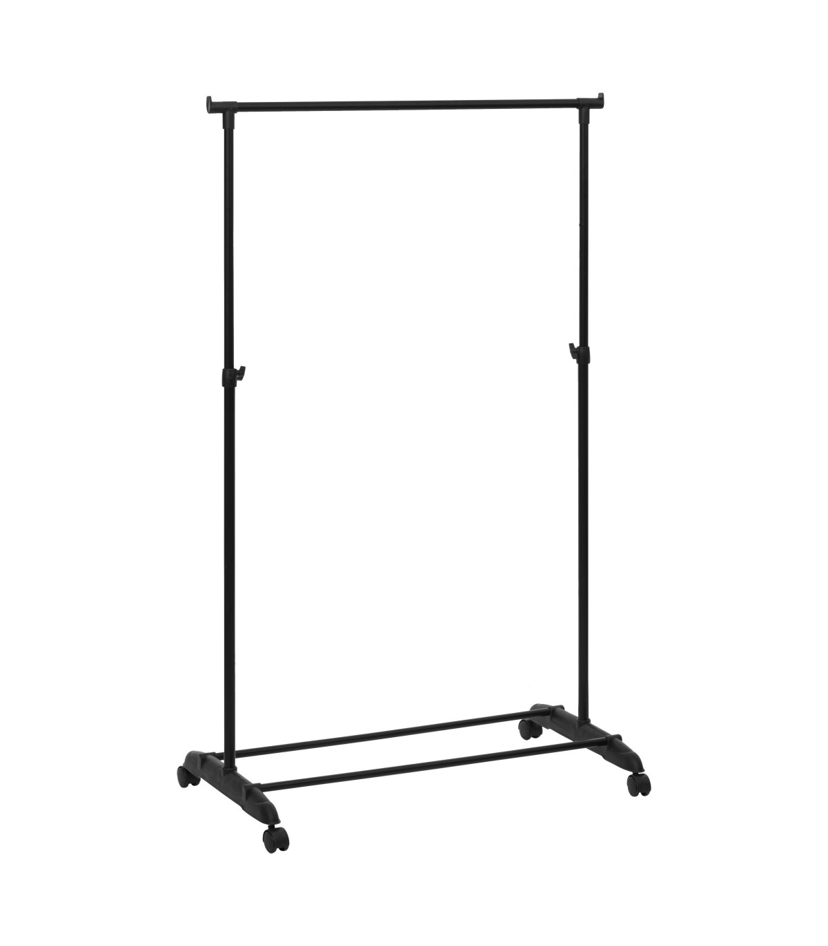wadiga Portant vêtements extensible en hauteur - 80x42x160cm