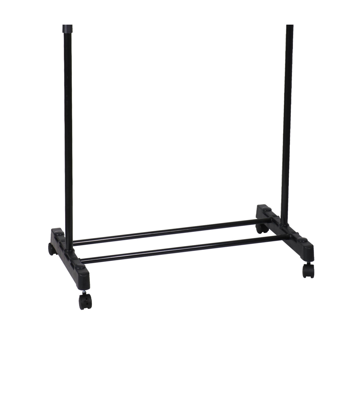 Wadiga Portant Vêtements Vestiaire Extensible En Hauteur 80x42x175cm