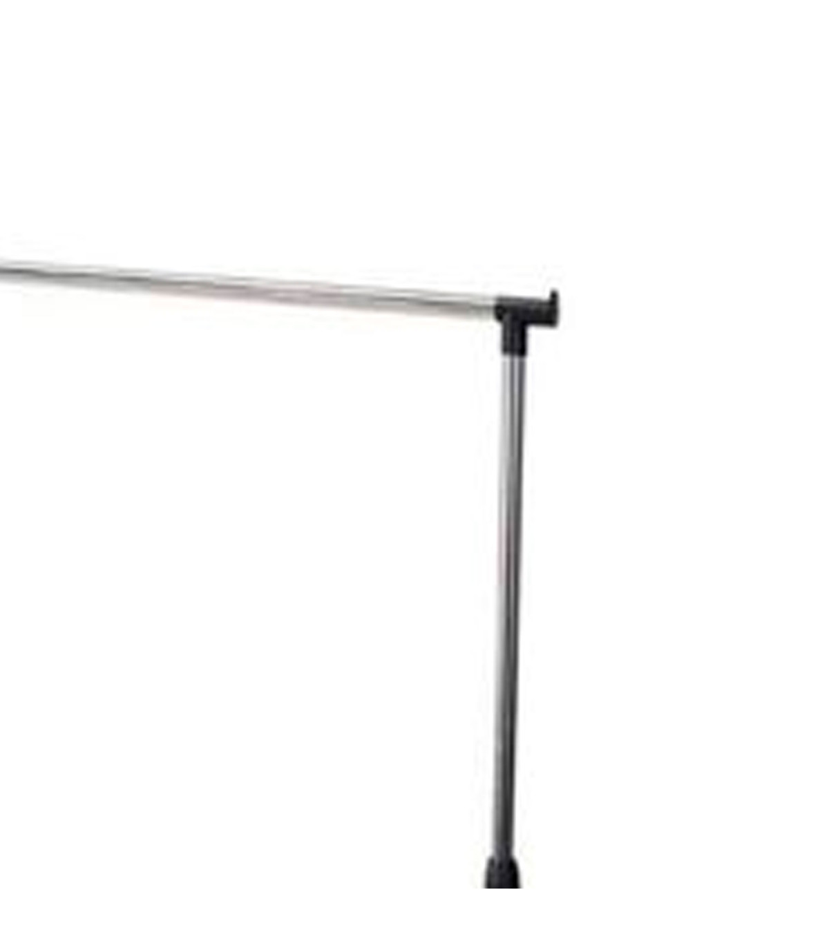 Wadiga Portant Vêtements Vestiaire Extensible En Hauteur 80x43x165cm