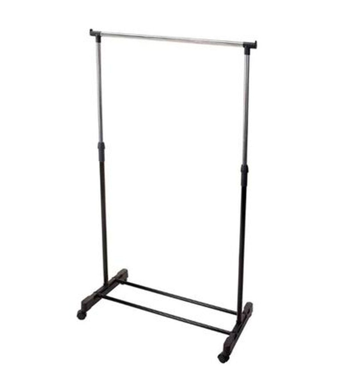 wadiga Portant vêtements vestiaire extensible en hauteur 80x43x165cm