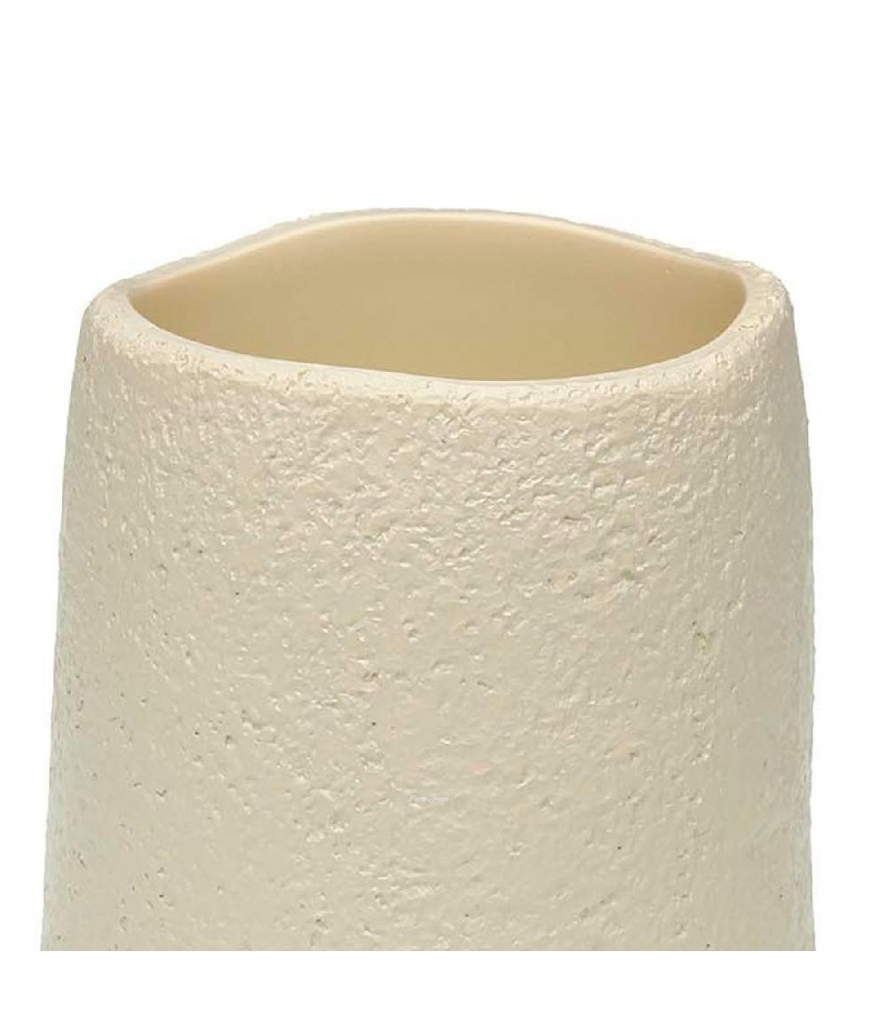 Wadiga Porte Brosse à Dents En Résine Beige 7.5x7.5x10.5cm