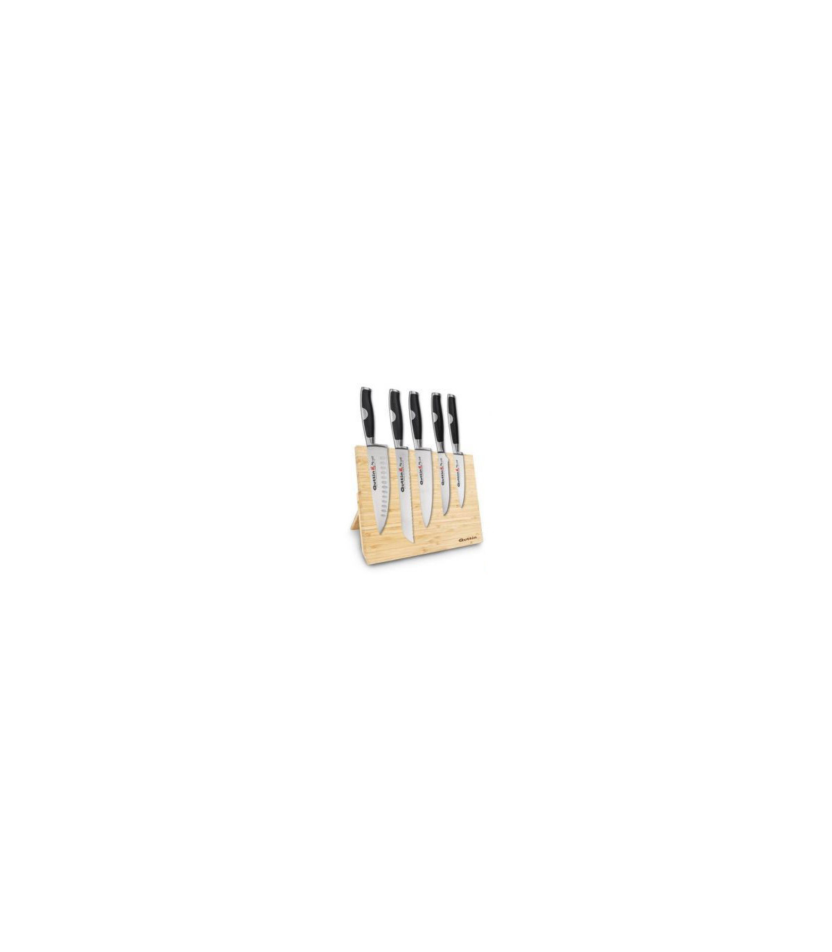 Wadiga Porte Couteaux Cuisine Planche Bambou Magnétique