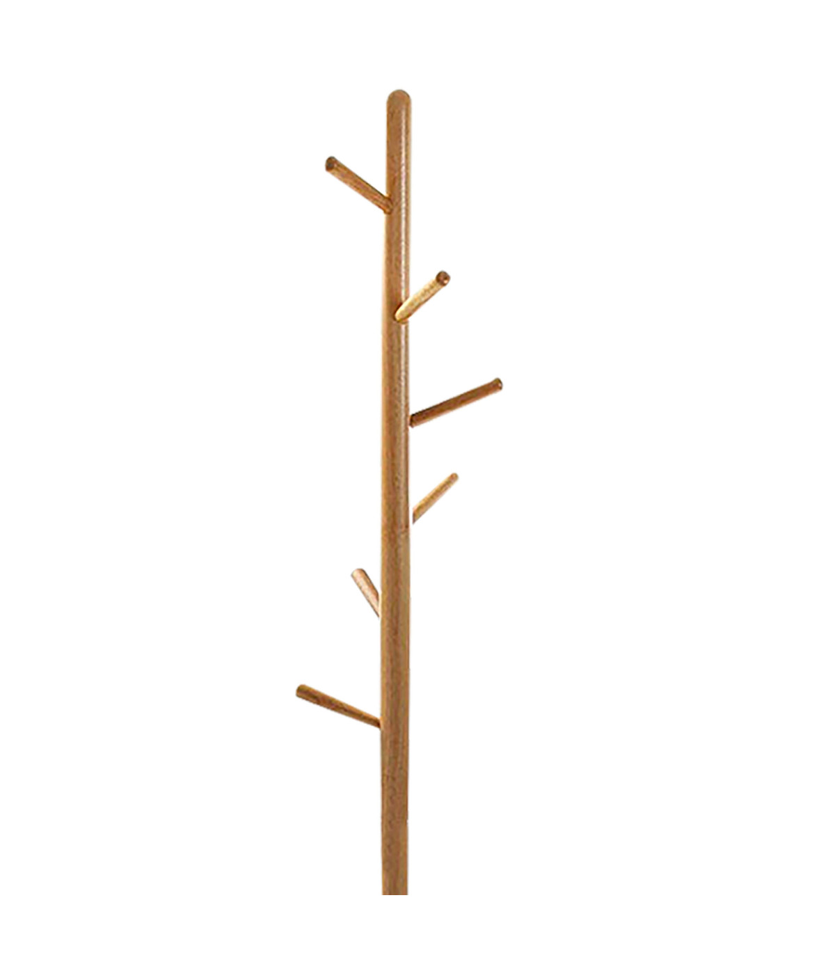 Wadiga Porte Manteaux Sur Pied Arbre Bambou 36x36x180cm