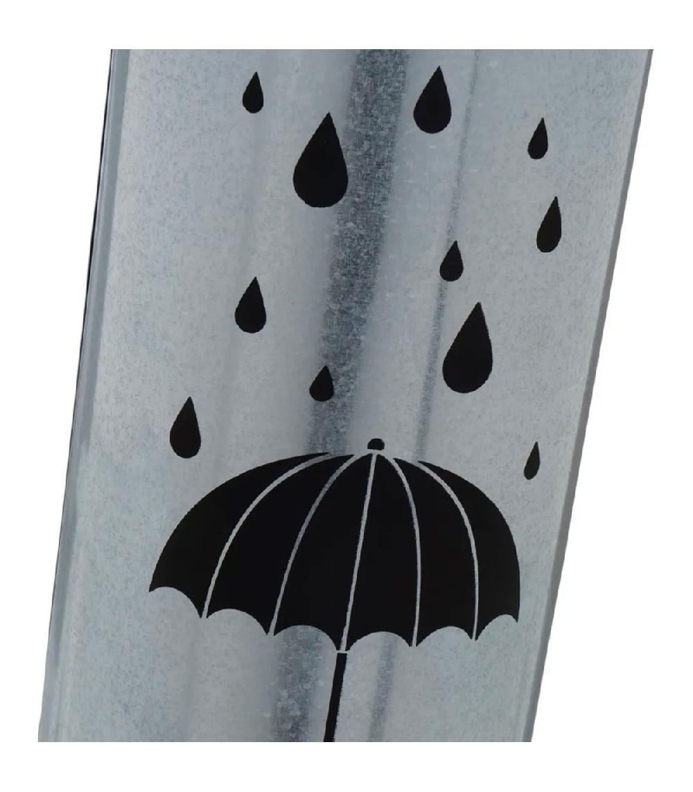 Wadiga Porte-parapluie Rond En Zinc Galvanisé 20x20x46cm