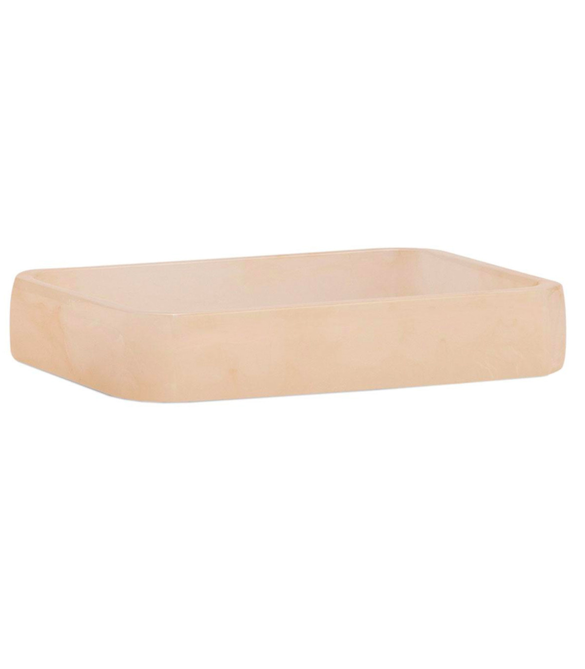 Wadiga Porte Savon En Résine Effet Nacre 13x9.5x2.5cm