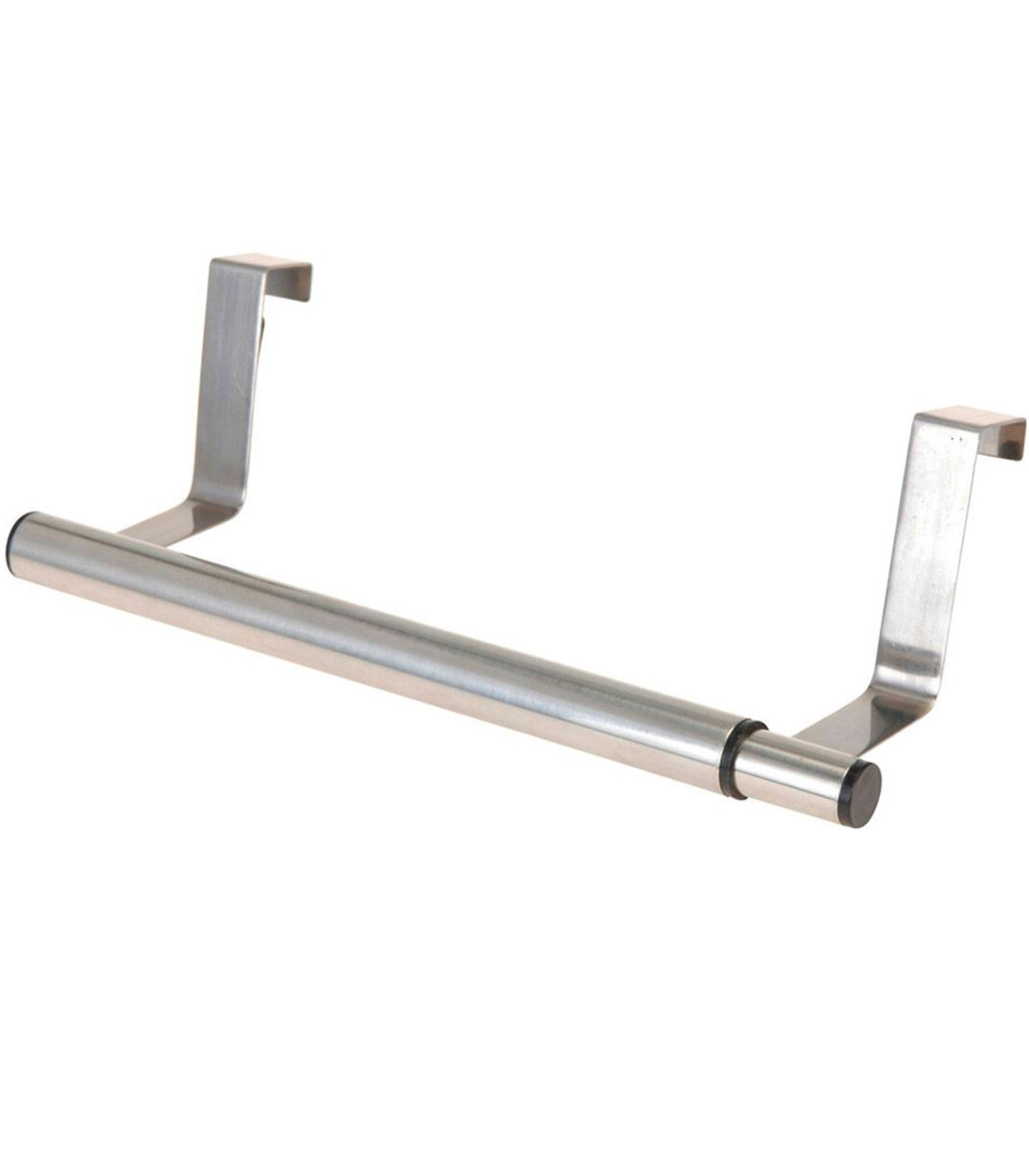 wadiga Porte-serviette de porte extensible en inox 25 à 40cm