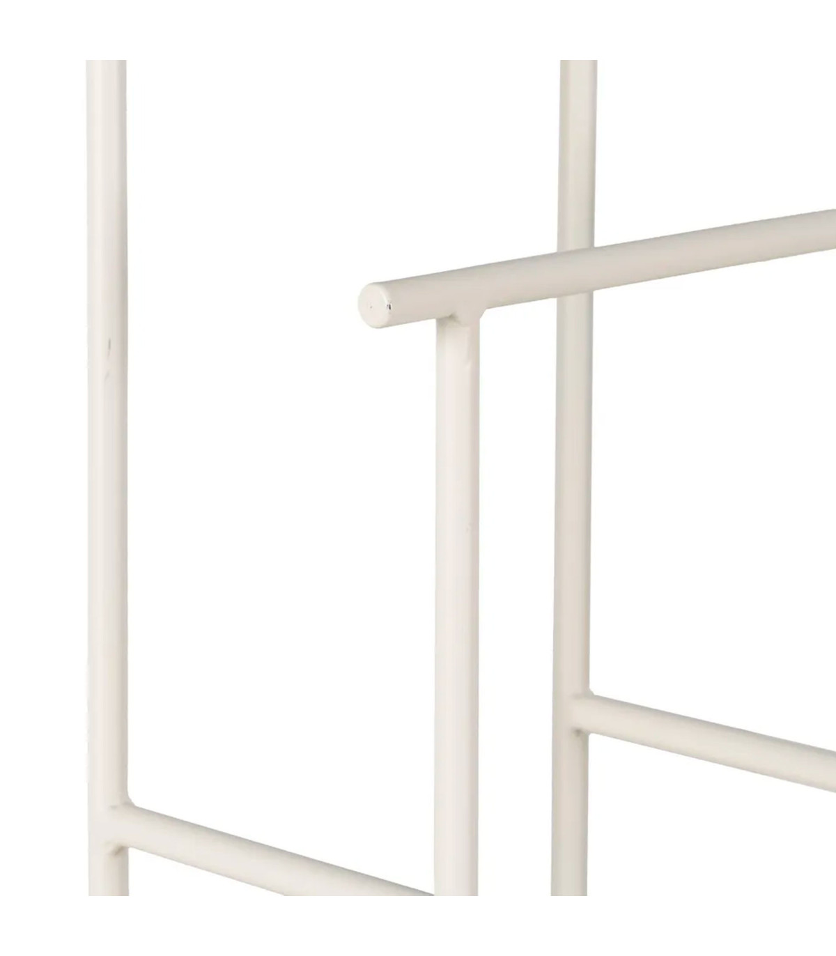 Wadiga Porte Serviette Sur Pied En Métal Crème 20.8x13x61.5cm