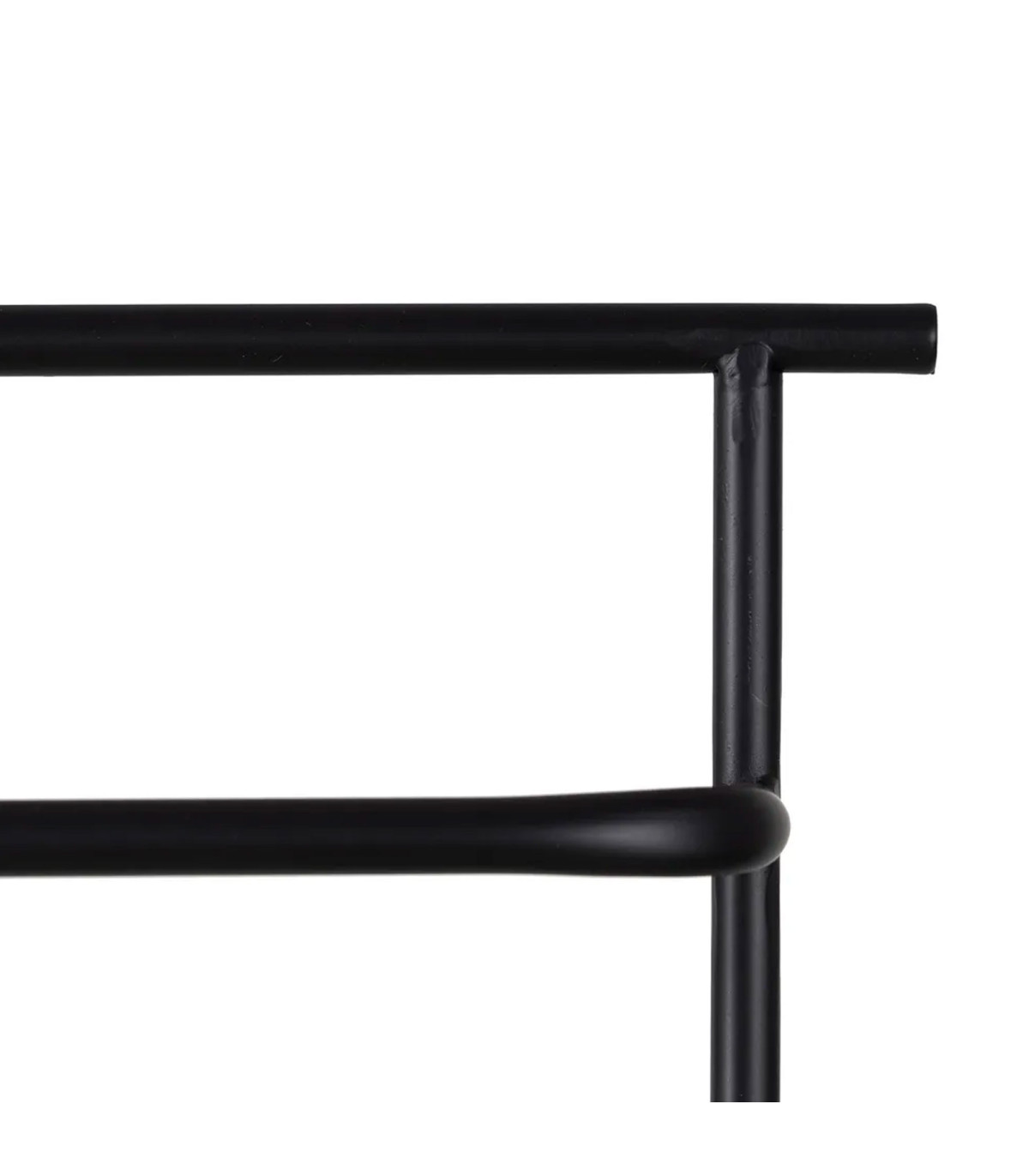 Wadiga Porte Serviette Sur Pied En Métal Noir 20.8x13x61.5cm