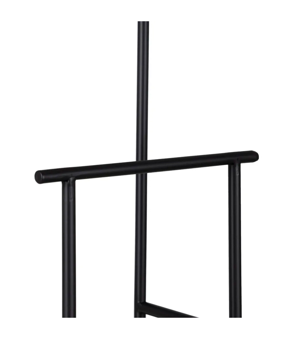 Wadiga Porte Serviette Sur Pied En Métal Noir 20.8x13x61.5cm