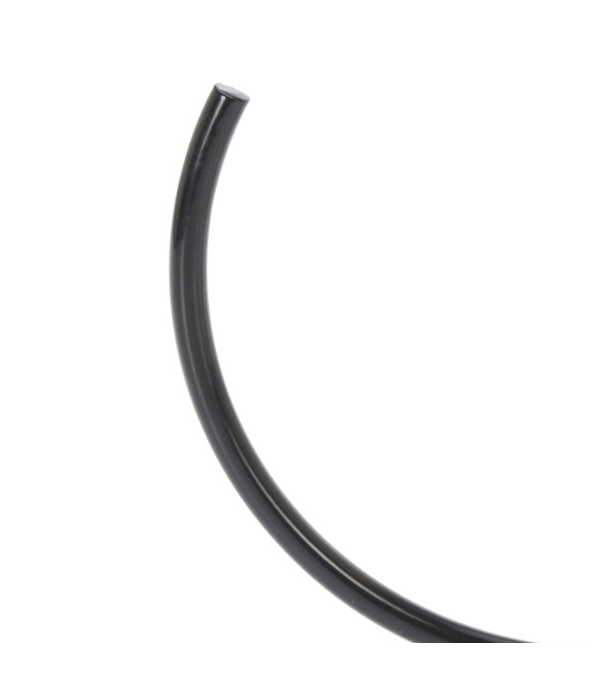 Wadiga Porte-serviettes Anneau En Métal Noir 18x18cm