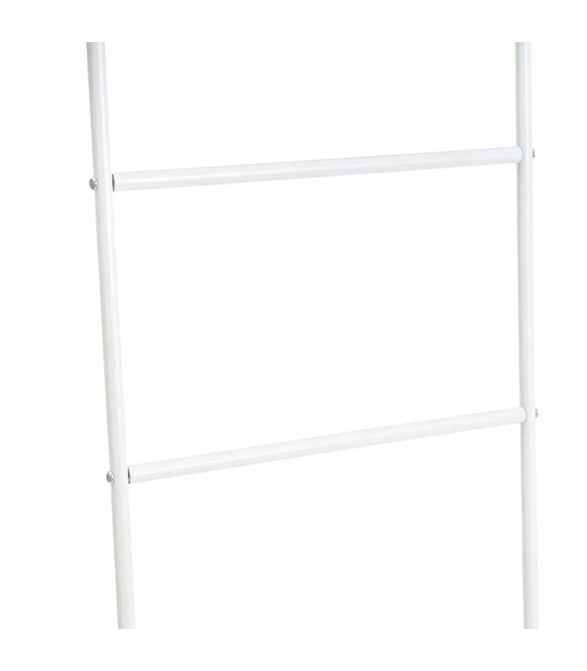 Wadiga Porte Serviettes échelle En Métal Blanc 45x170cm