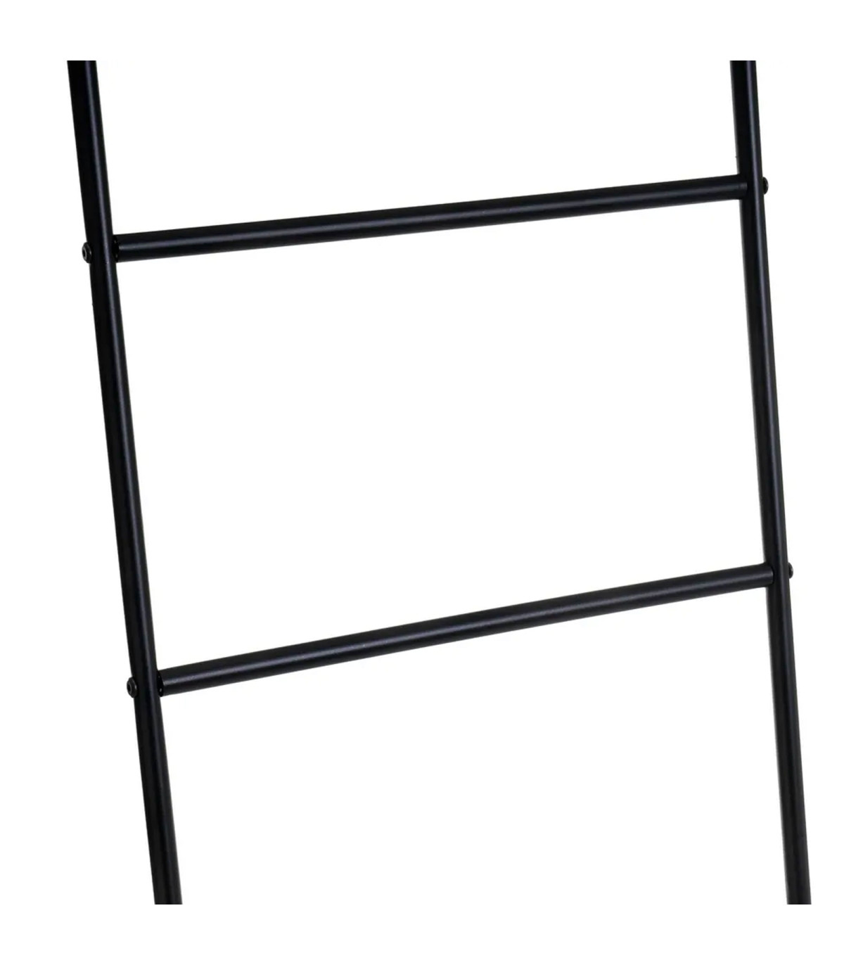 Wadiga Porte Serviettes échelle En Métal Noir 45x170cm