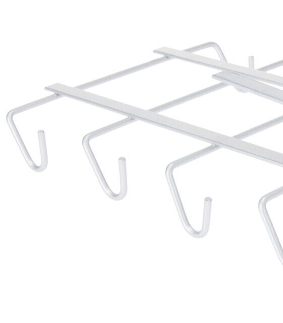 Wadiga Porte Tasses à Suspendre En Métal Blanc 28.5x15.5x6cm