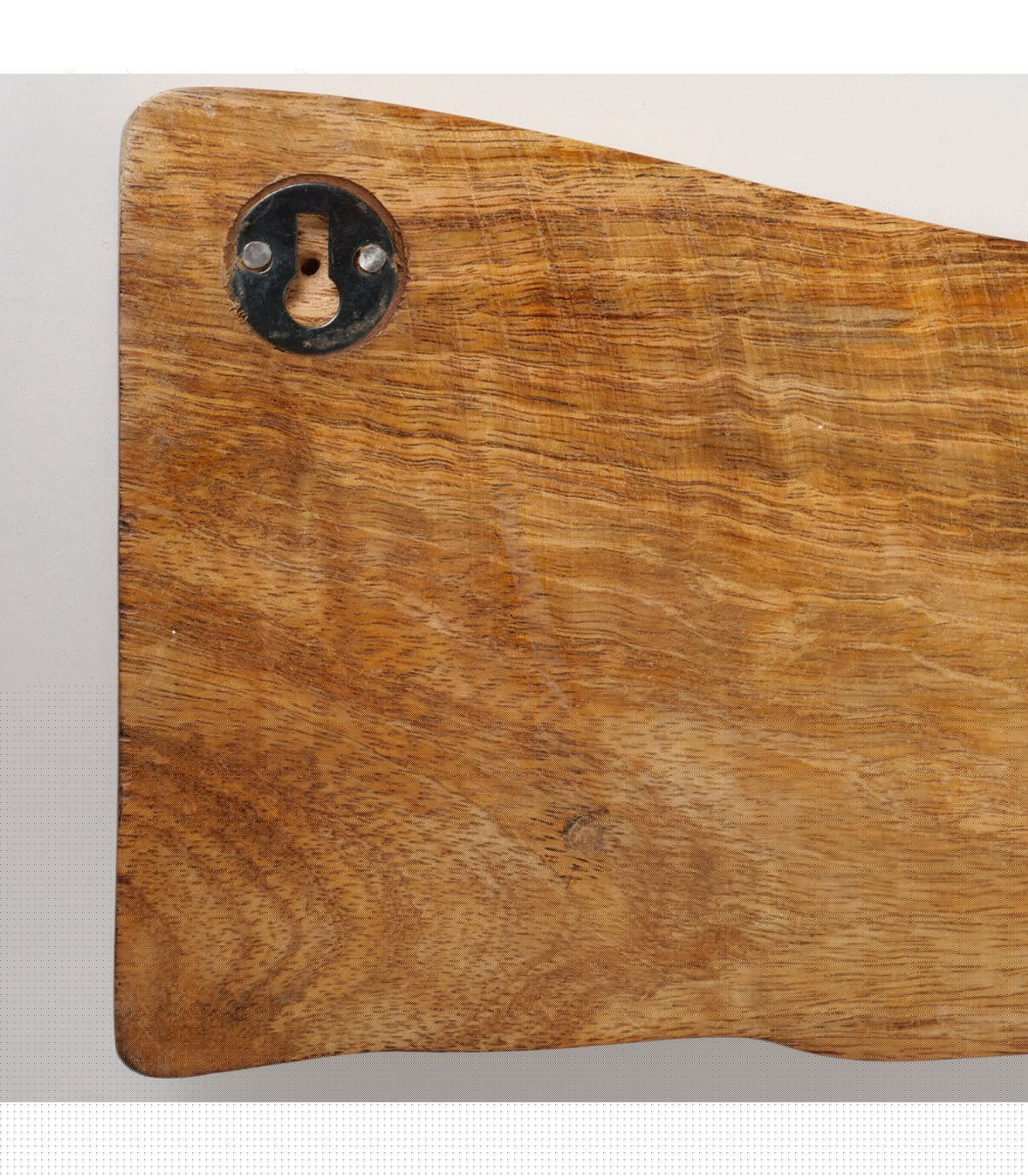 Wadiga Portemanteau Mural 4 Accroches Bois De Manguier 50x4.5x14.5cm