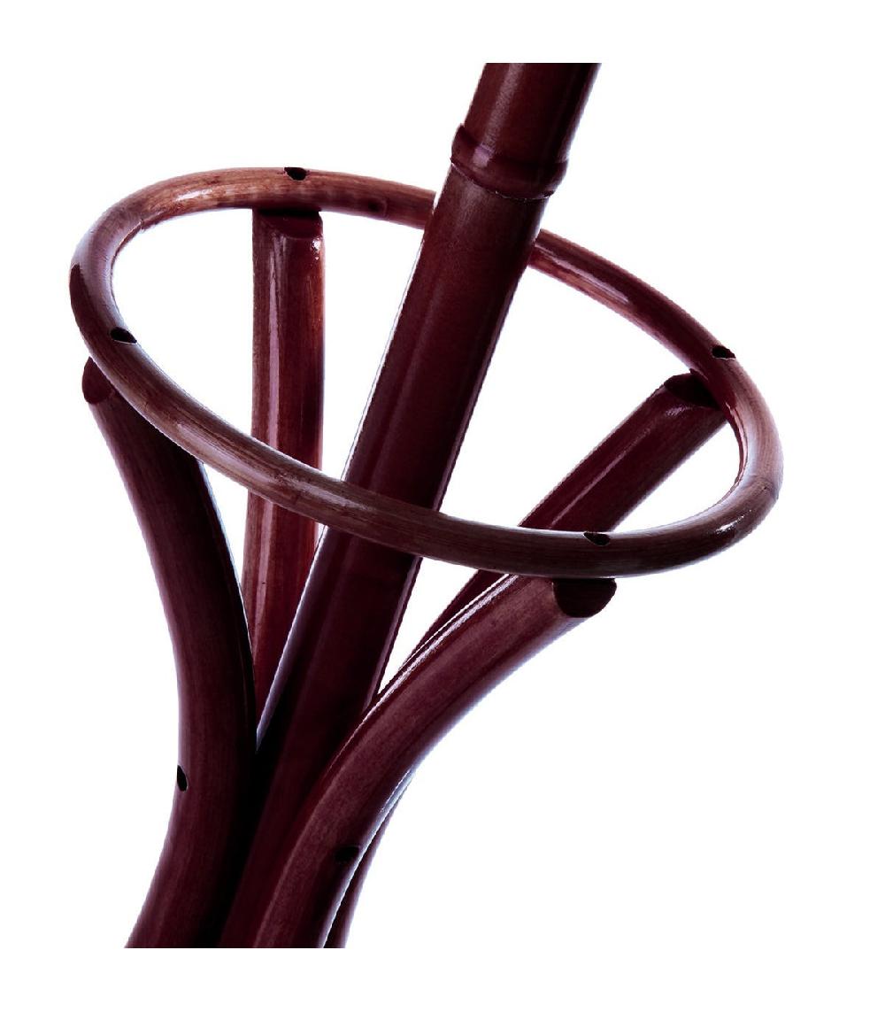 Wadiga Portemanteau Perroquet En Bois Couleur Acajou