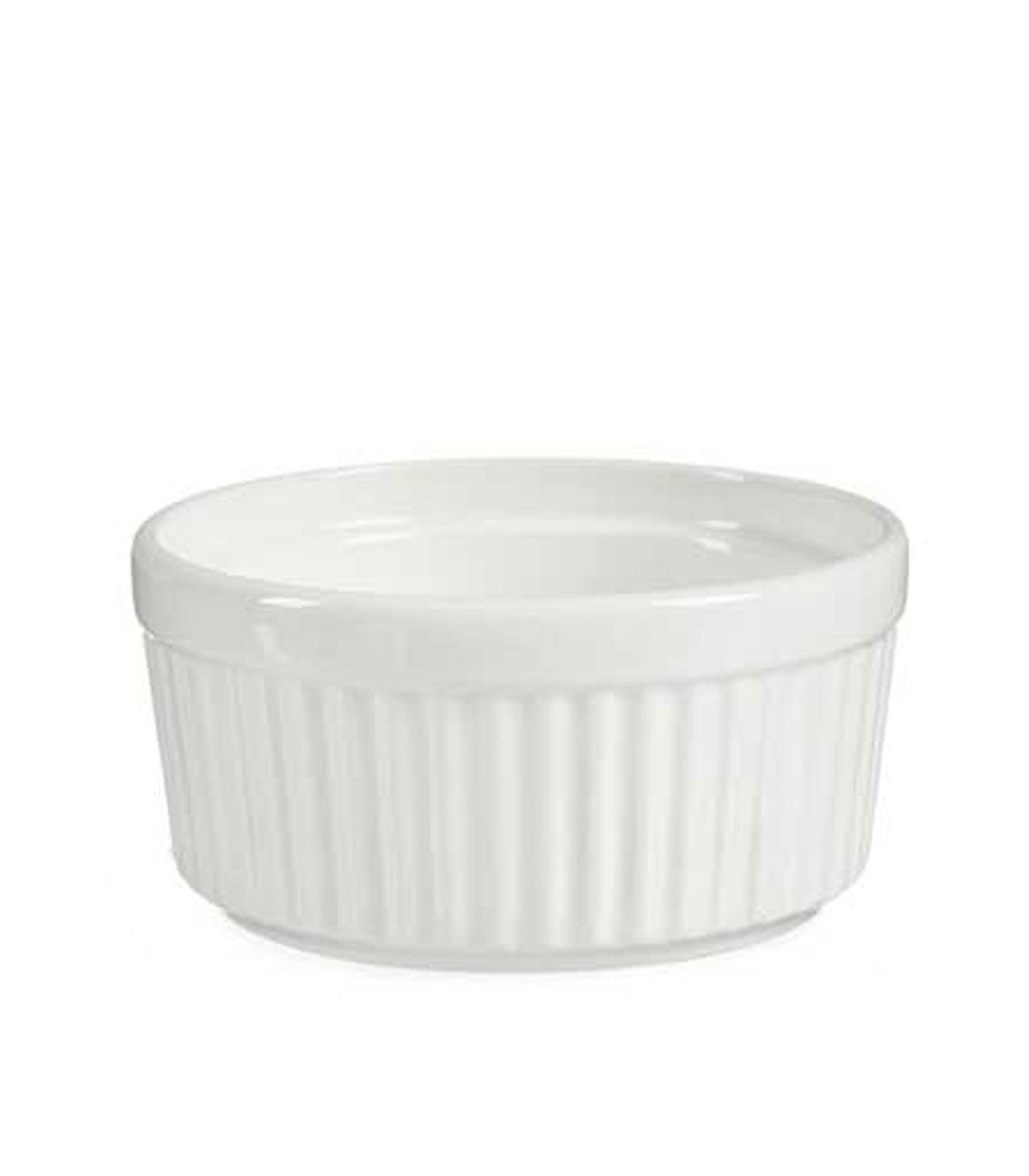 Wadiga Présentoir Apéritif 4 Ramequins Porcelaine Blanche