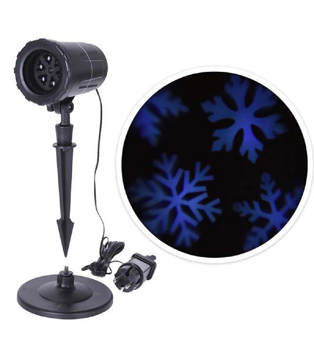 wadiga Projecteur LED flocons de Noël pour décoration extérieure
