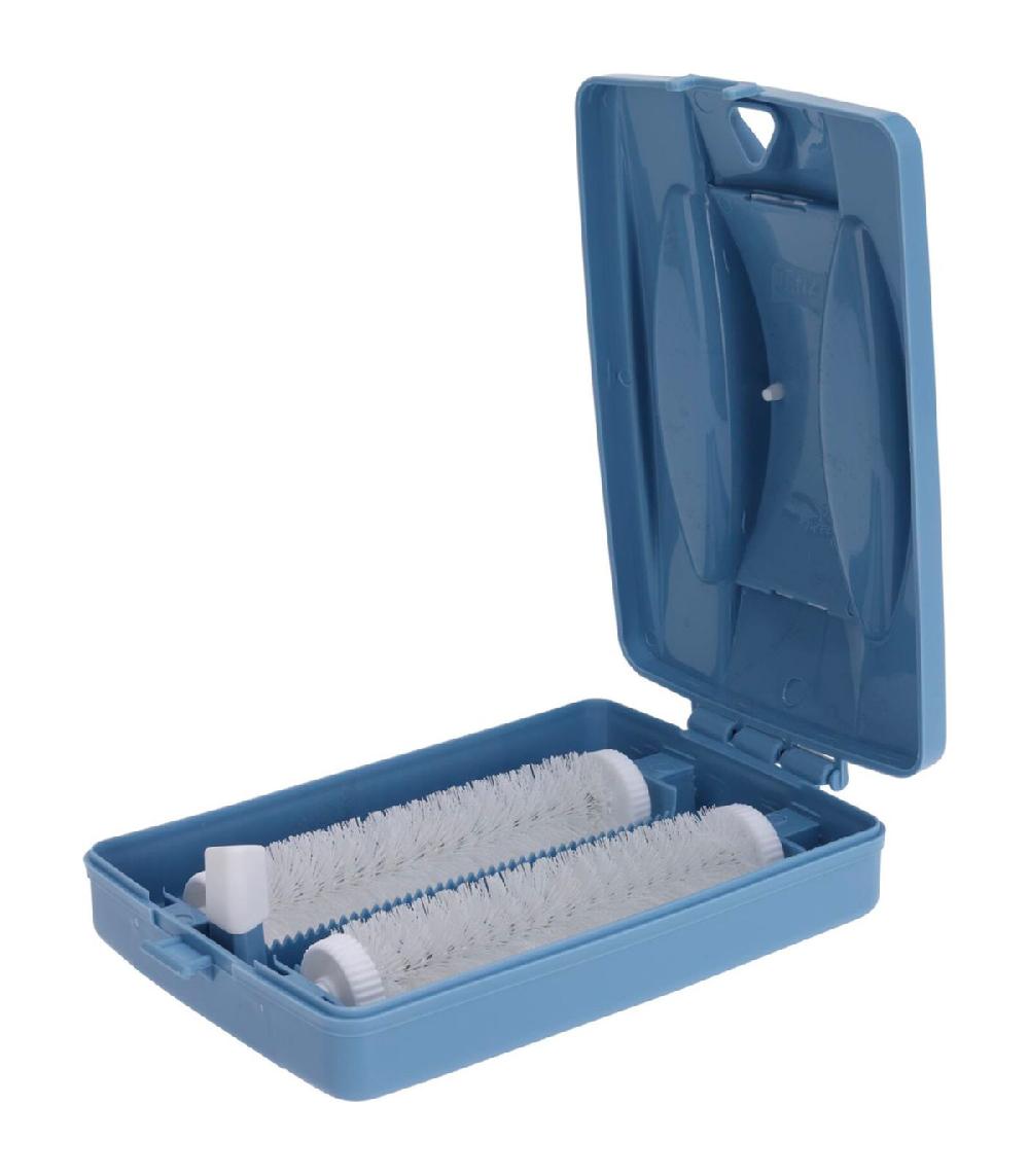 Wadiga Ramasse Miettes à Deux Brosses Rotatives 17x11x5.5cm