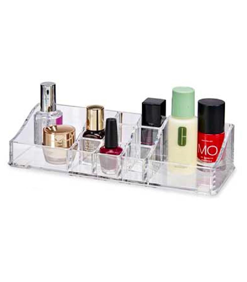 Wadiga Rangement Maquillage Acrylique Transparent 11 Compartiments