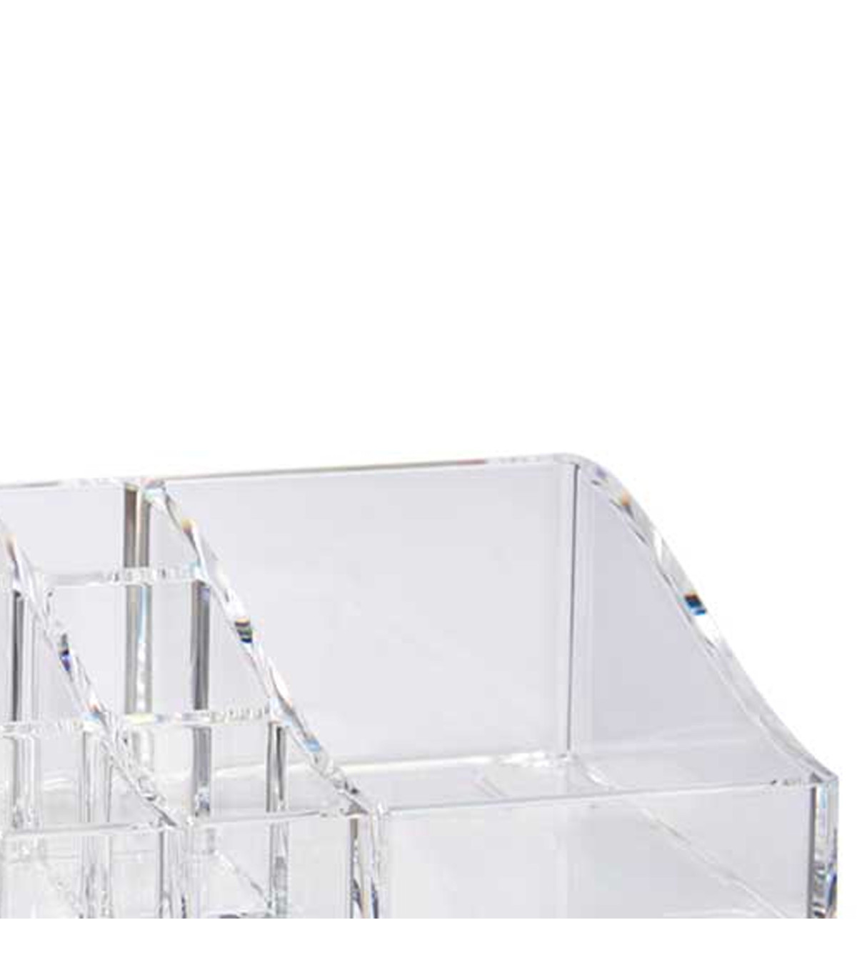 Wadiga Rangement Maquillage Acrylique Transparent 11 Compartiments