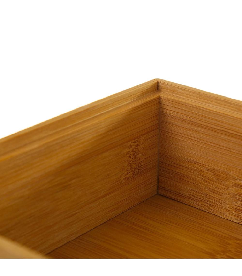 Wadiga Rangement Organisateur Salle De Bain Bambou - 23x15x6.5cm