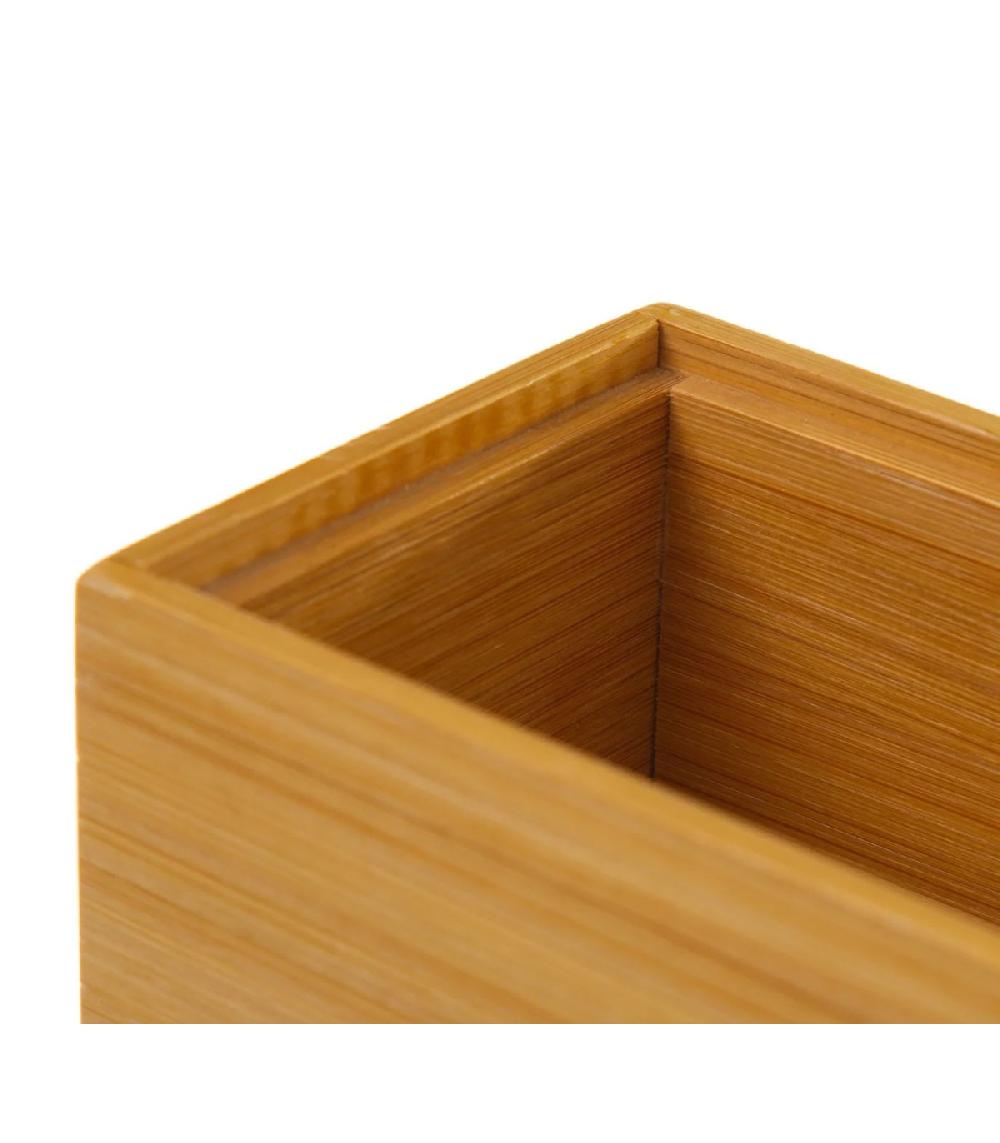 Wadiga Rangement Organisateur Salle De Bain Bambou - 23x7.8x6.5cm