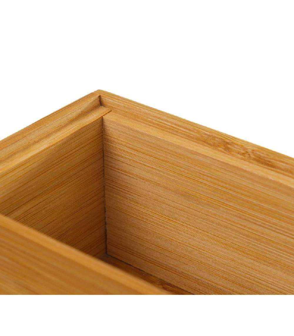 Wadiga Rangement Organisateur Salle De Bain Bambou - 30.5x7.5x6.5cm