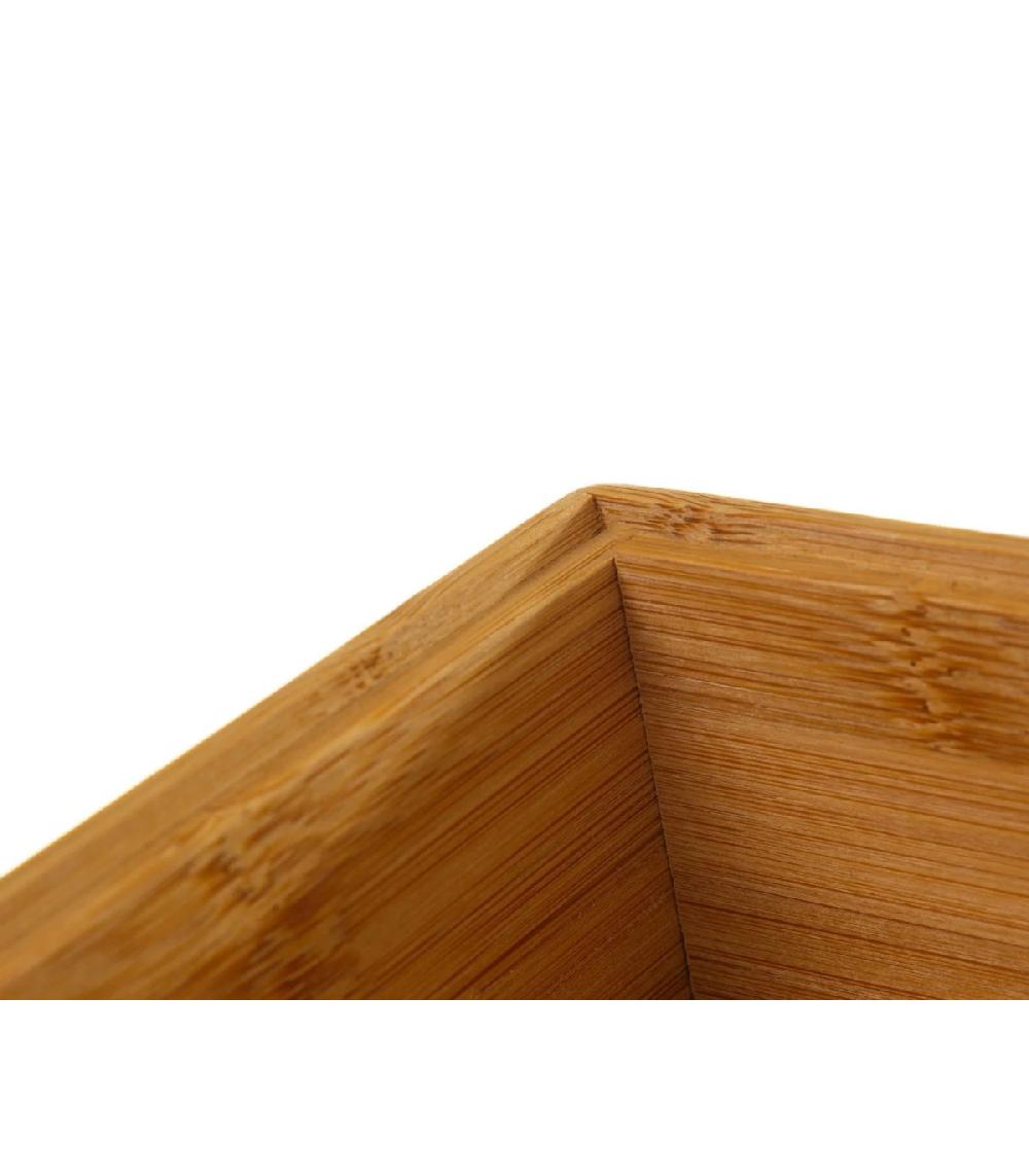 Wadiga Rangement Organisateur Salle De Bain Bambou - 30x15x6.5cm