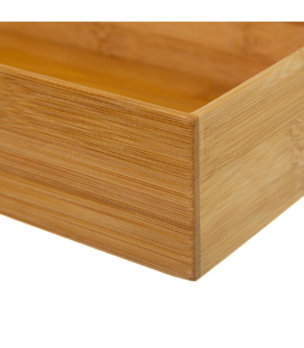 Wadiga Rangement Organisateur Salle De Bain Bambou - 30x15x6.5cm